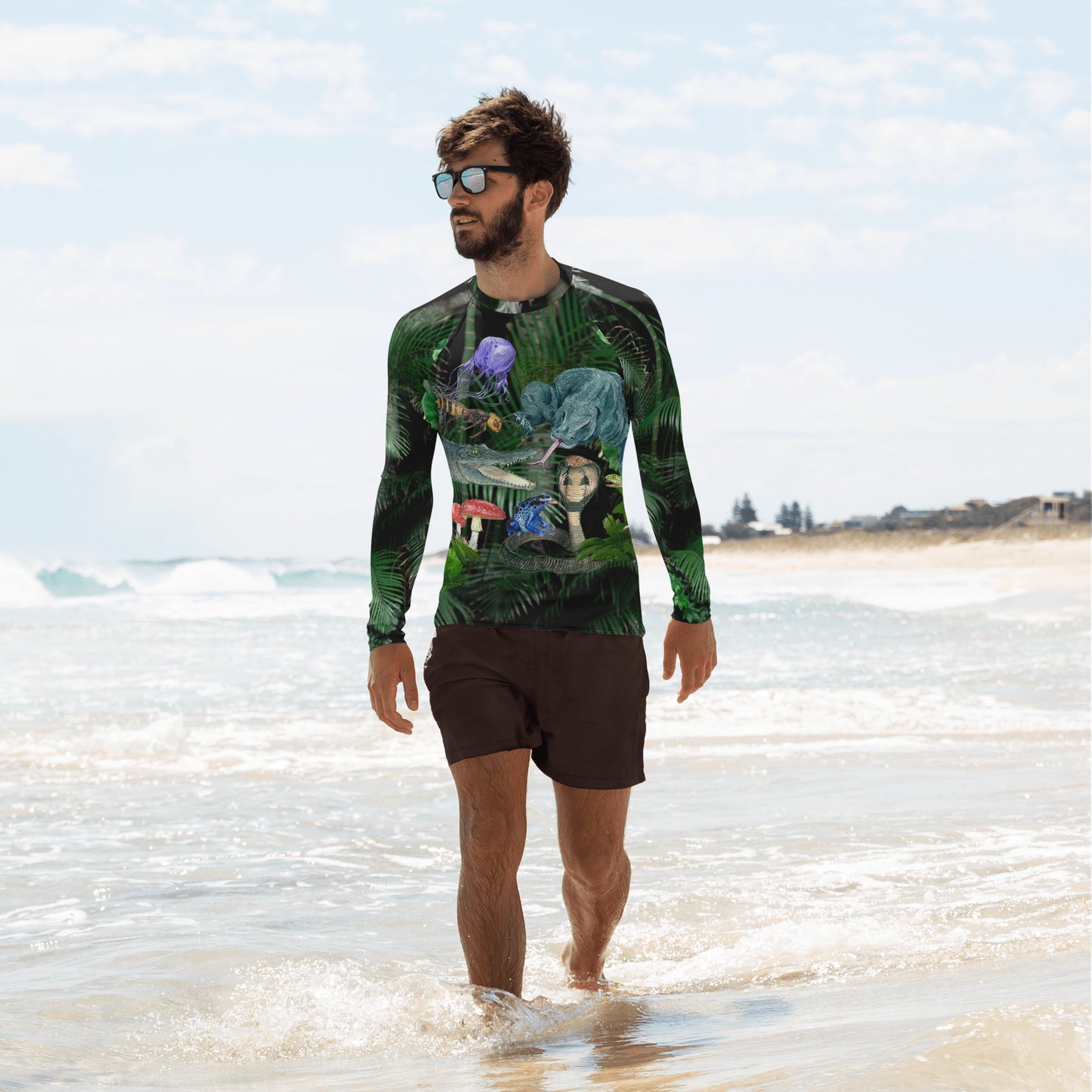 Men's Rash Guard - Be Safe