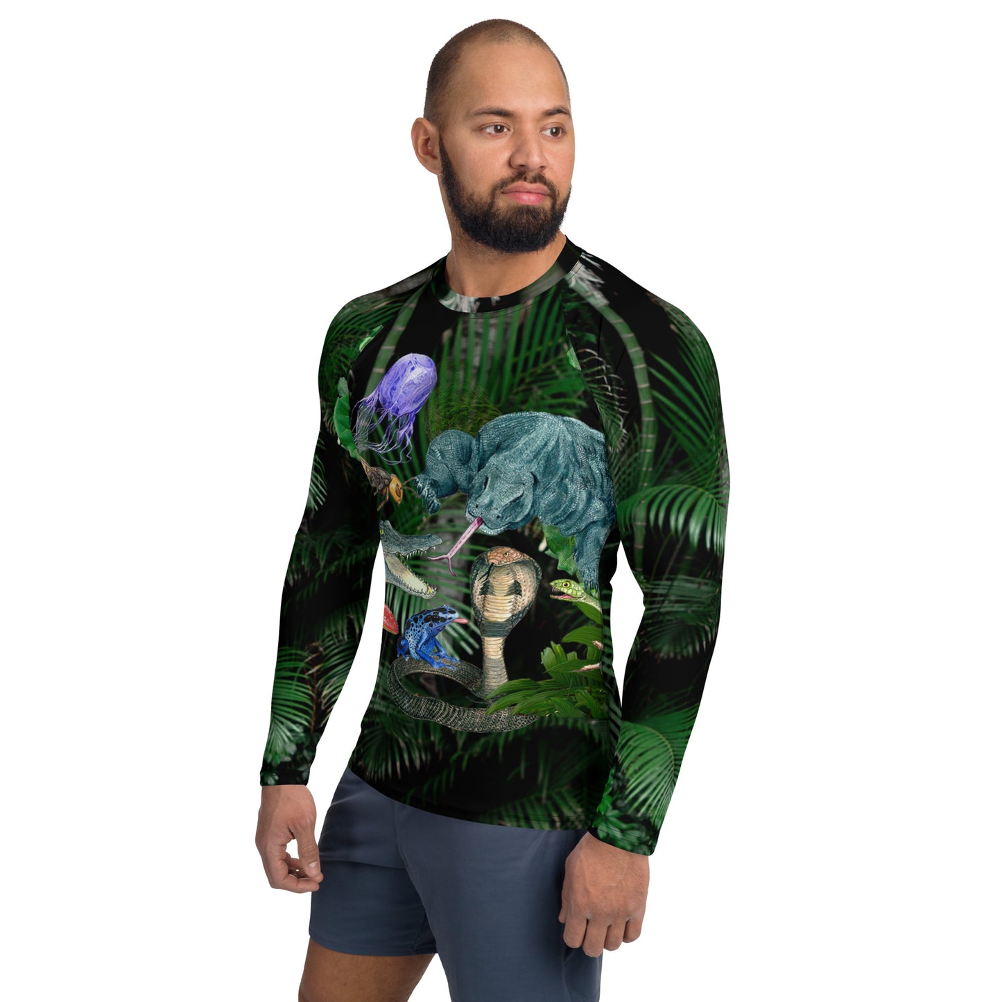 Men's Rash Guard - Be Safe