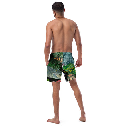 Men's Swim Trunks - Be Safe