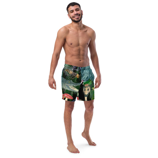 Men's Swim Trunks - Be Safe