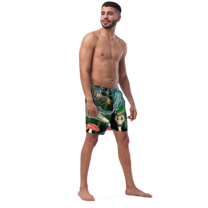 Men's Swim Trunks - Be Safe