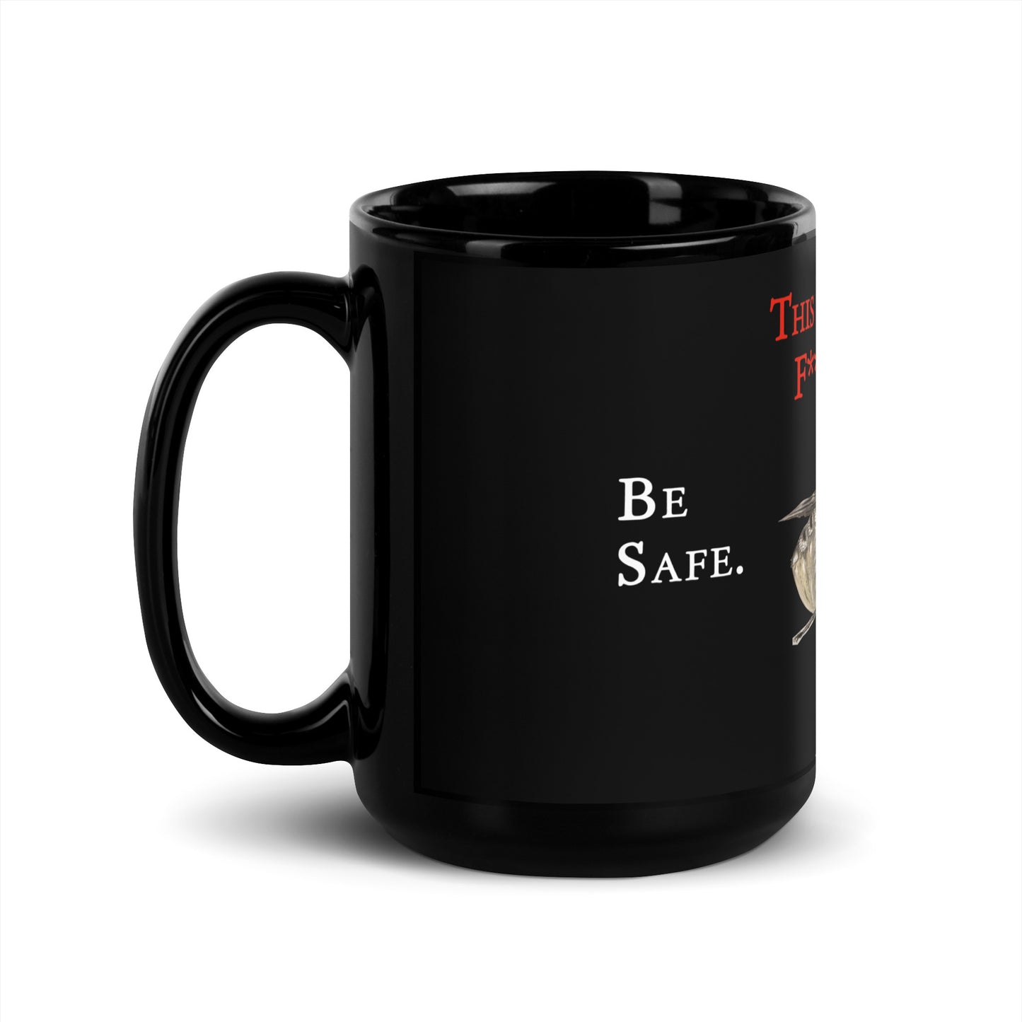 Black Glossy Mug - Killer Insect