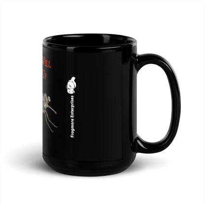 Black Glossy Mug - Killer Insect