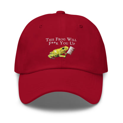 Baseball Hat - Killer Frog with Battle Instrument