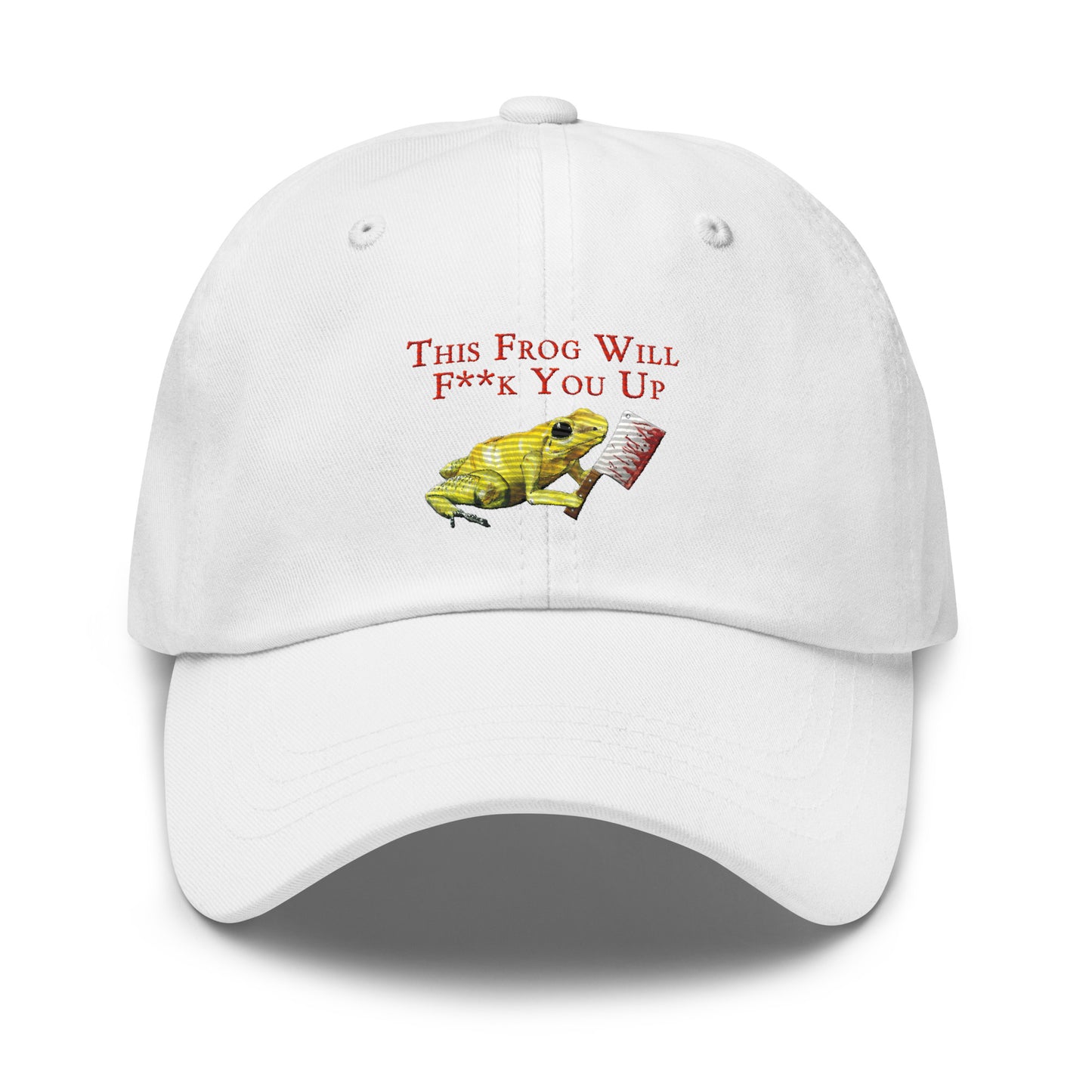 Baseball Hat - Killer Frog with Battle Instrument