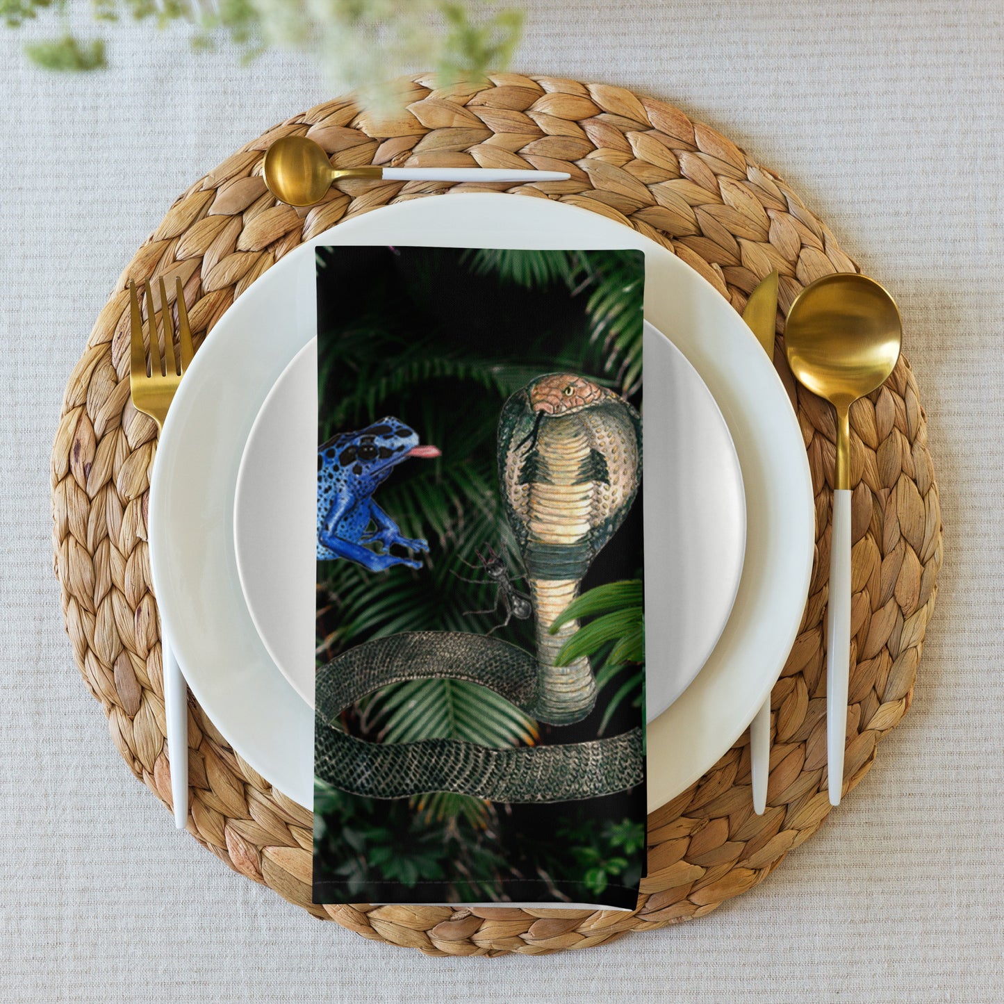 Cloth Napkin Set - Jungle