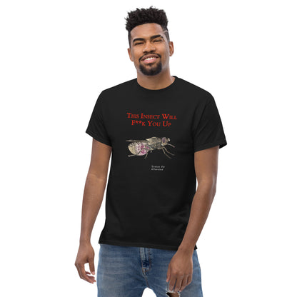 Men's Classic Black Tee - Killer Insect