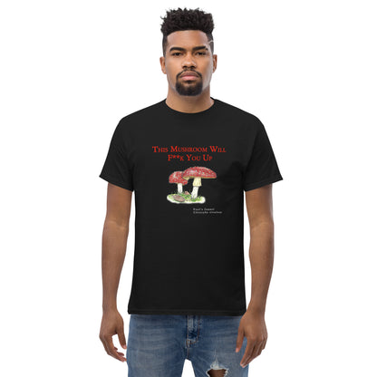 Men's Classic Black Tee - Killer Mushroom