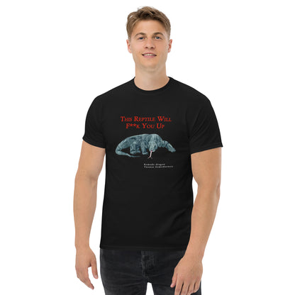 Men's Classic Black Tee - Killer Reptile