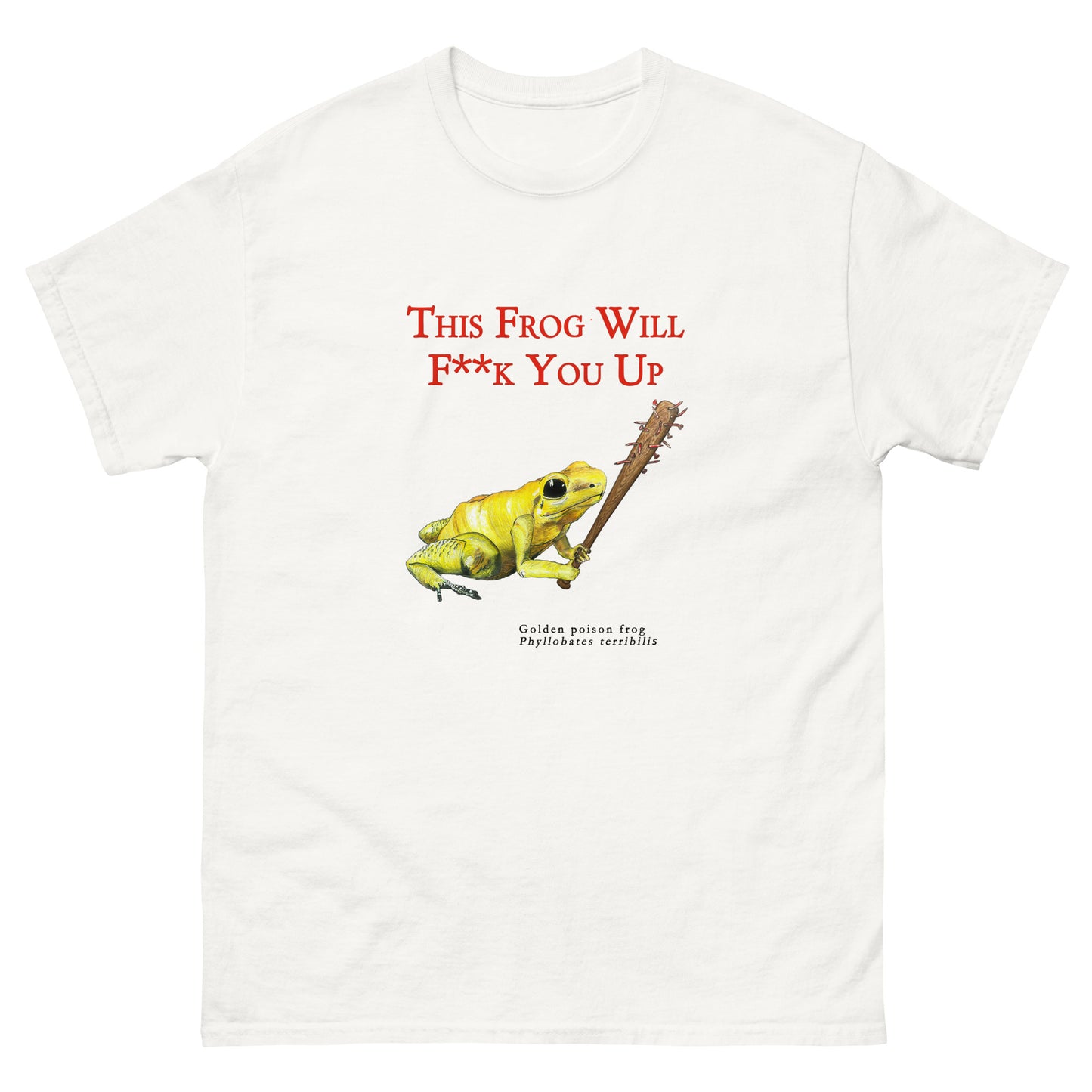 Men's Classic Tee - Killer Frog with Battle Instrument