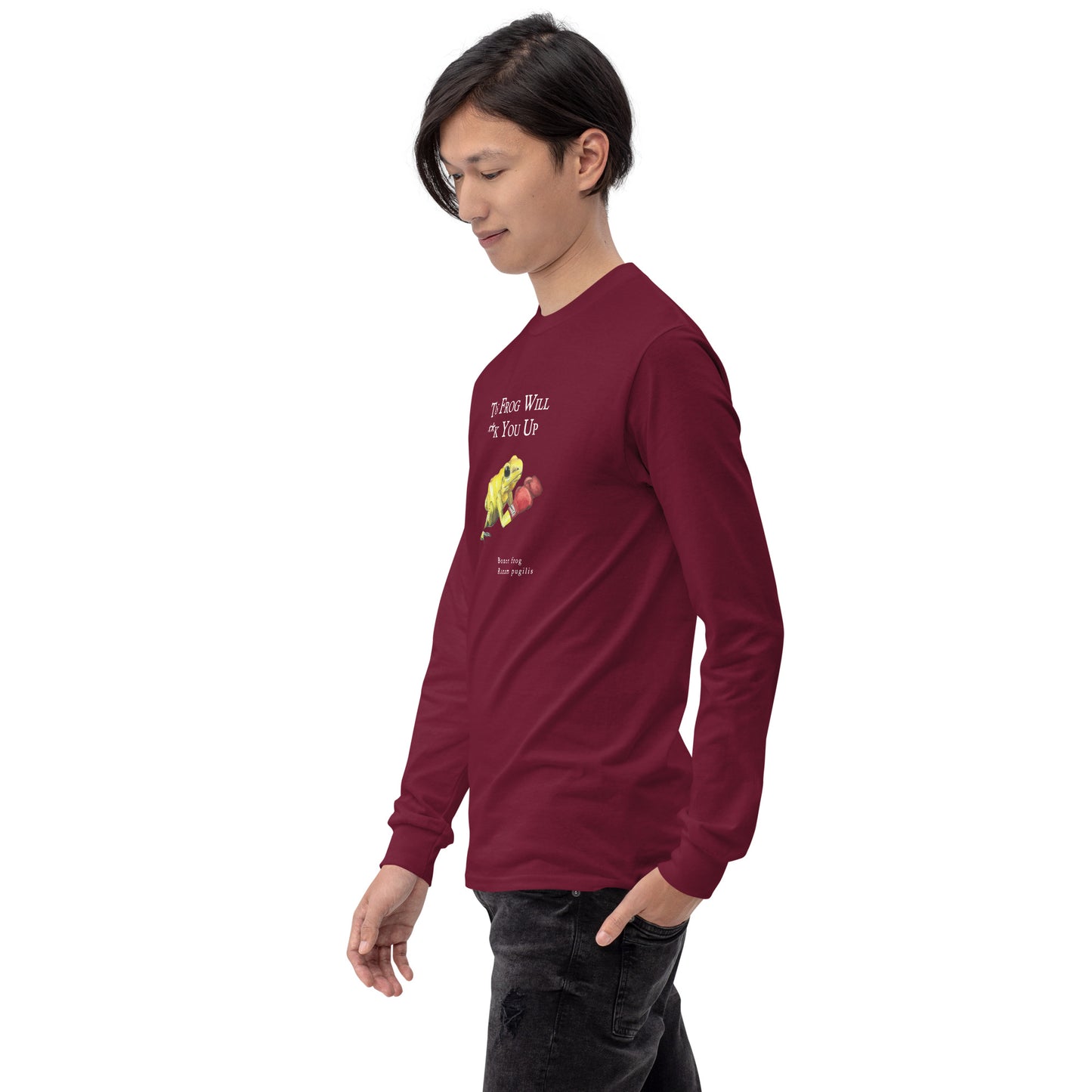 Men’s Long Sleeve Shirt - Killer Boxer Frog