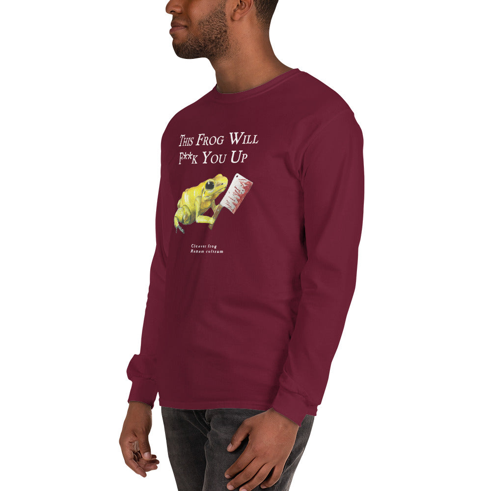 Men’s Long Sleeve Shirt - Killer Cleaver Frog