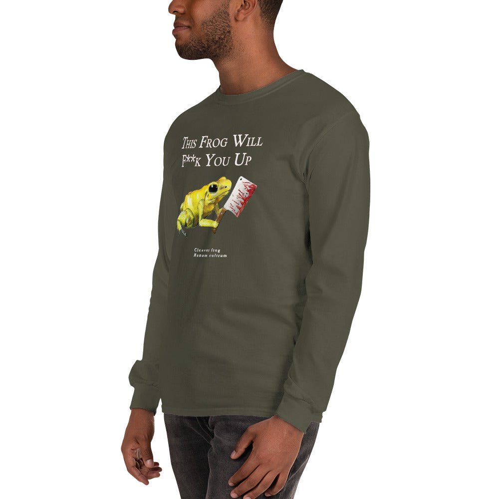 Men’s Long Sleeve Shirt - Killer Cleaver Frog