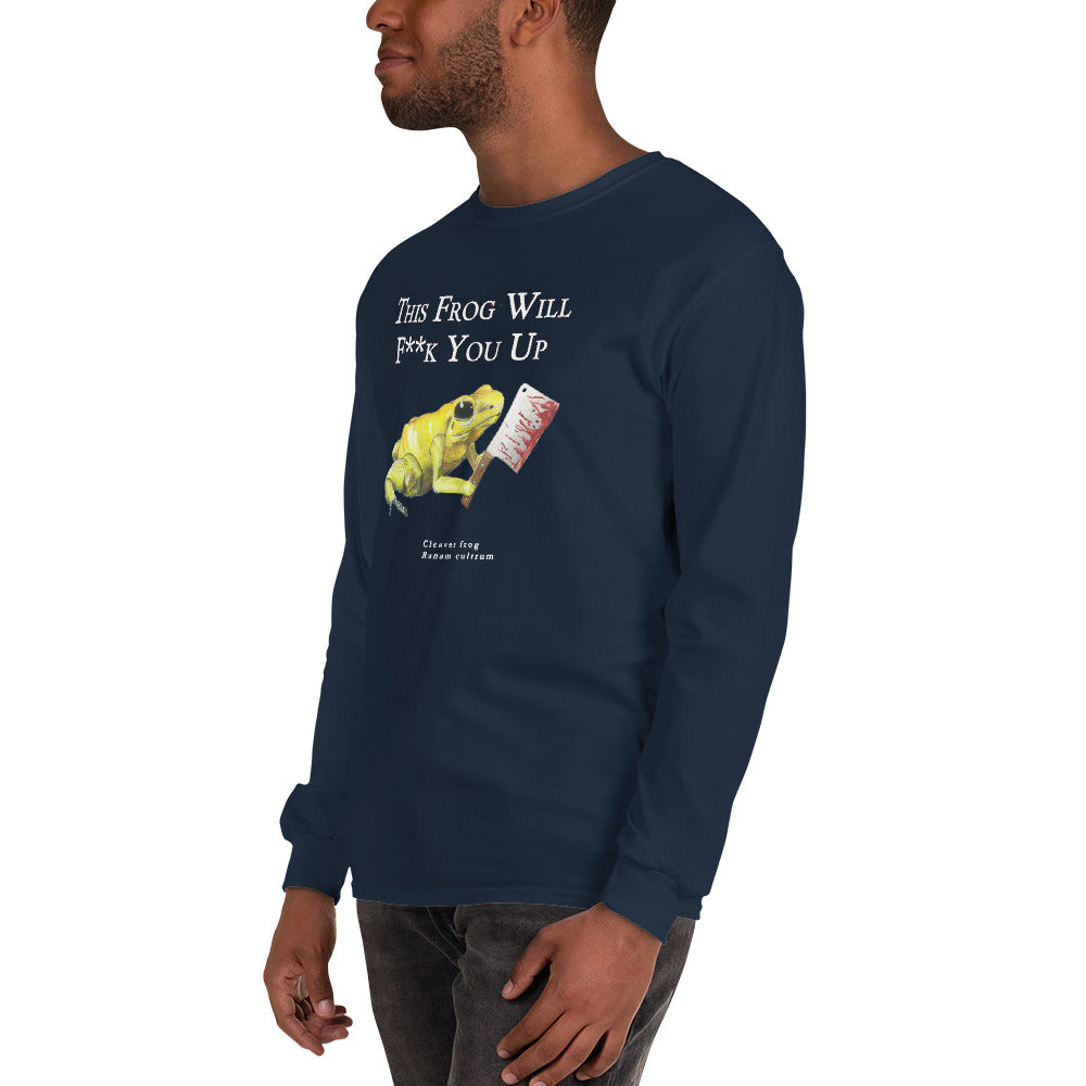 Men’s Long Sleeve Shirt - Killer Cleaver Frog