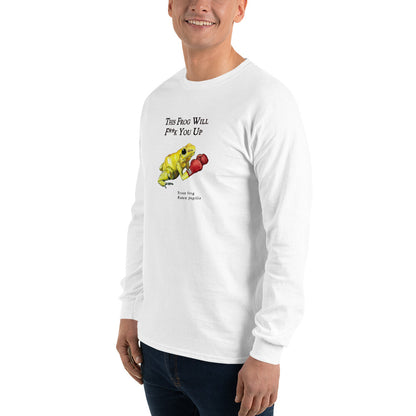 Men’s Long Sleeve Shirt - Killer Boxer Frog