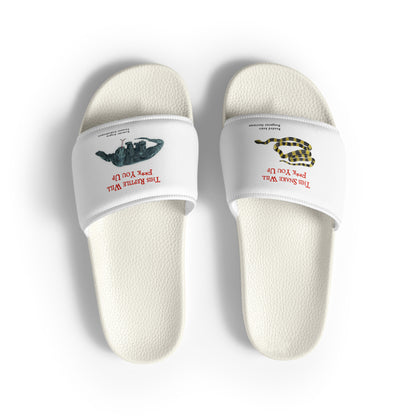 Men’s Slides — Killer Snake and Reptile