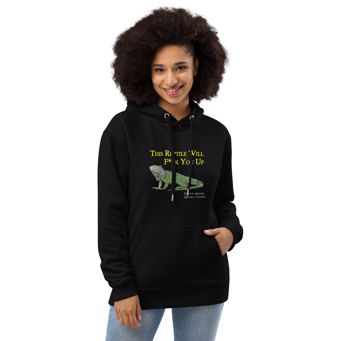 Premium Eco Hoodie - Killer Reptile