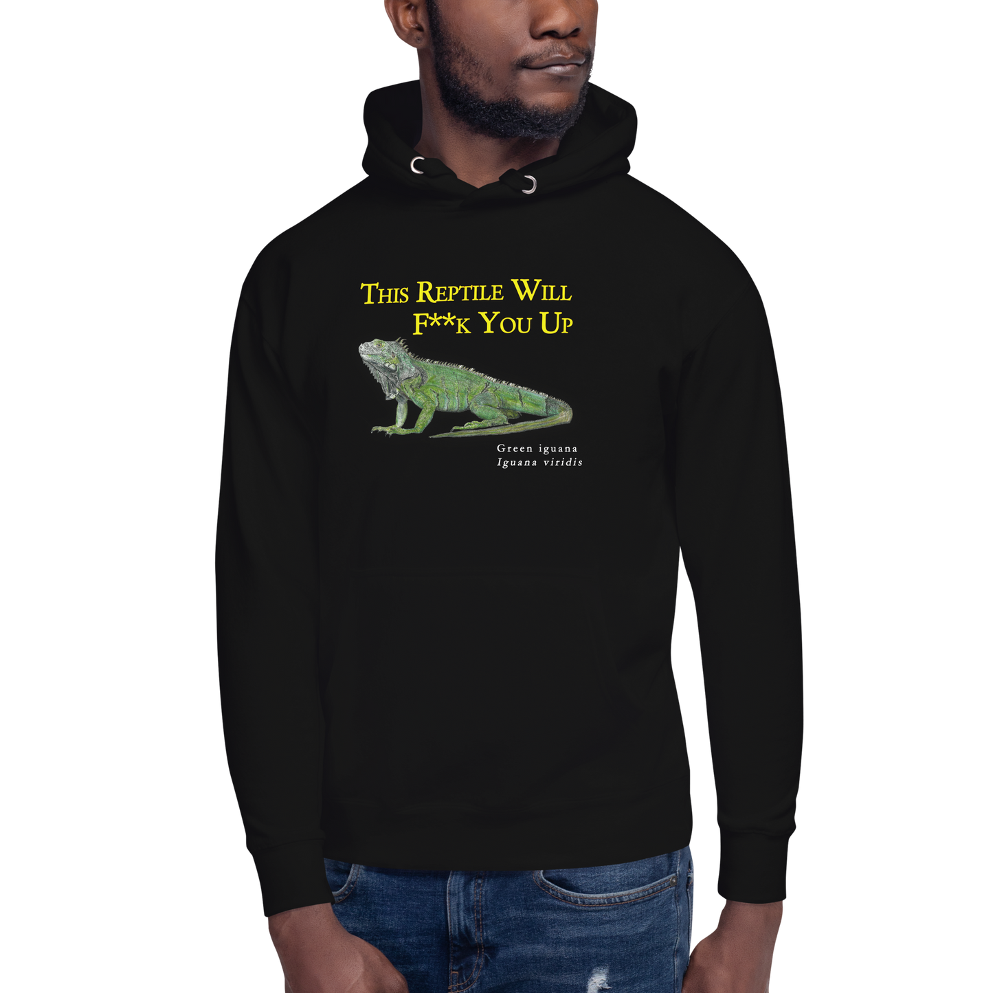 Black Hoodie - Killer Reptile