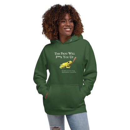 Black Hoodie - Killer Frog with Battle Instrument