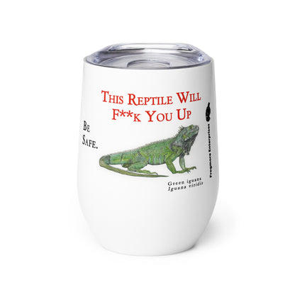 Wine tumbler - Killer Reptile