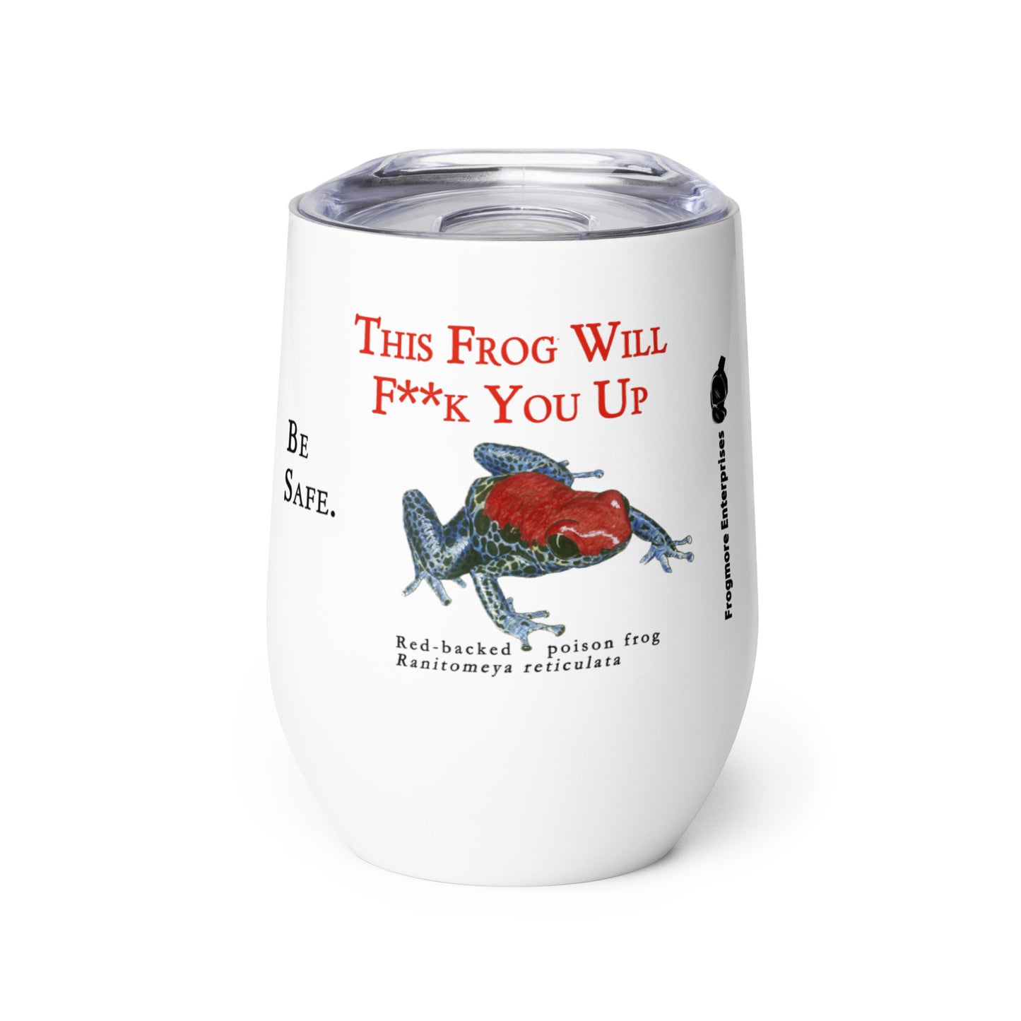 Wine tumbler - Killer Frog