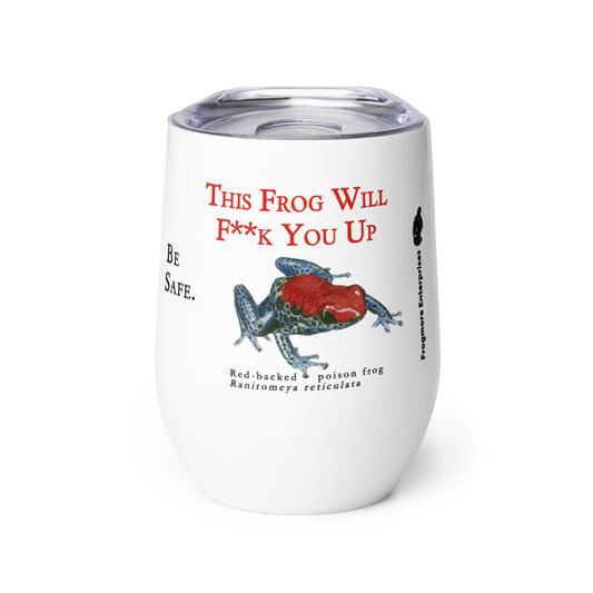 Wine tumbler - Killer Frog