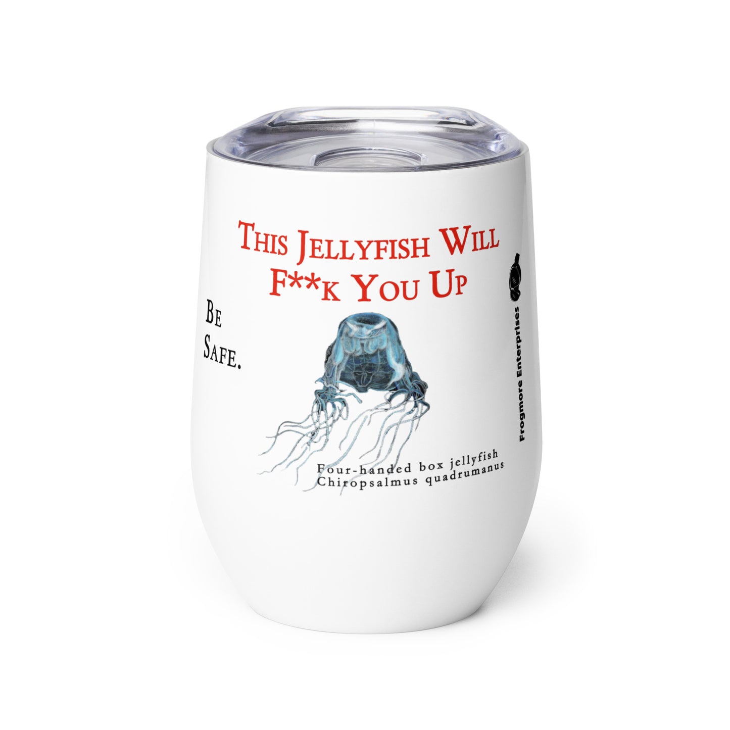 Wine tumbler - Killer Jellyfish