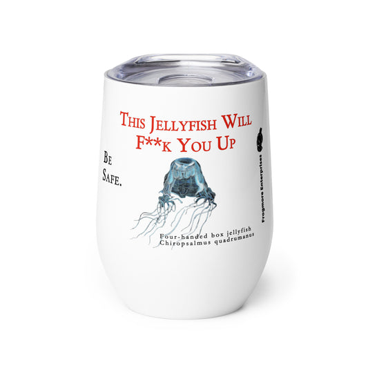 Wine tumbler - Killer Jellyfish