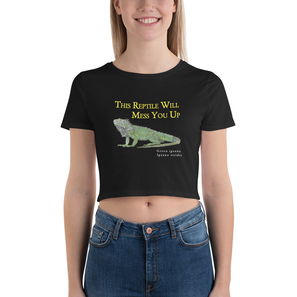 Women’s Crop Tee - Killer Reptile (Clean Version)