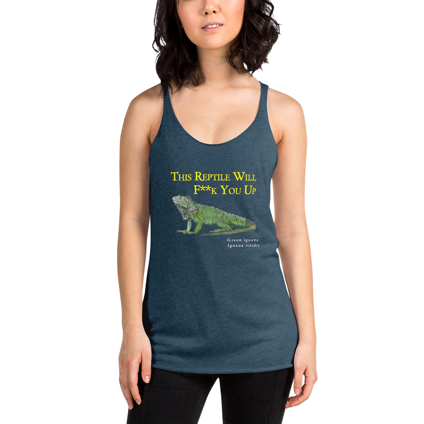 Women's Racerback Tank - Killer Reptile