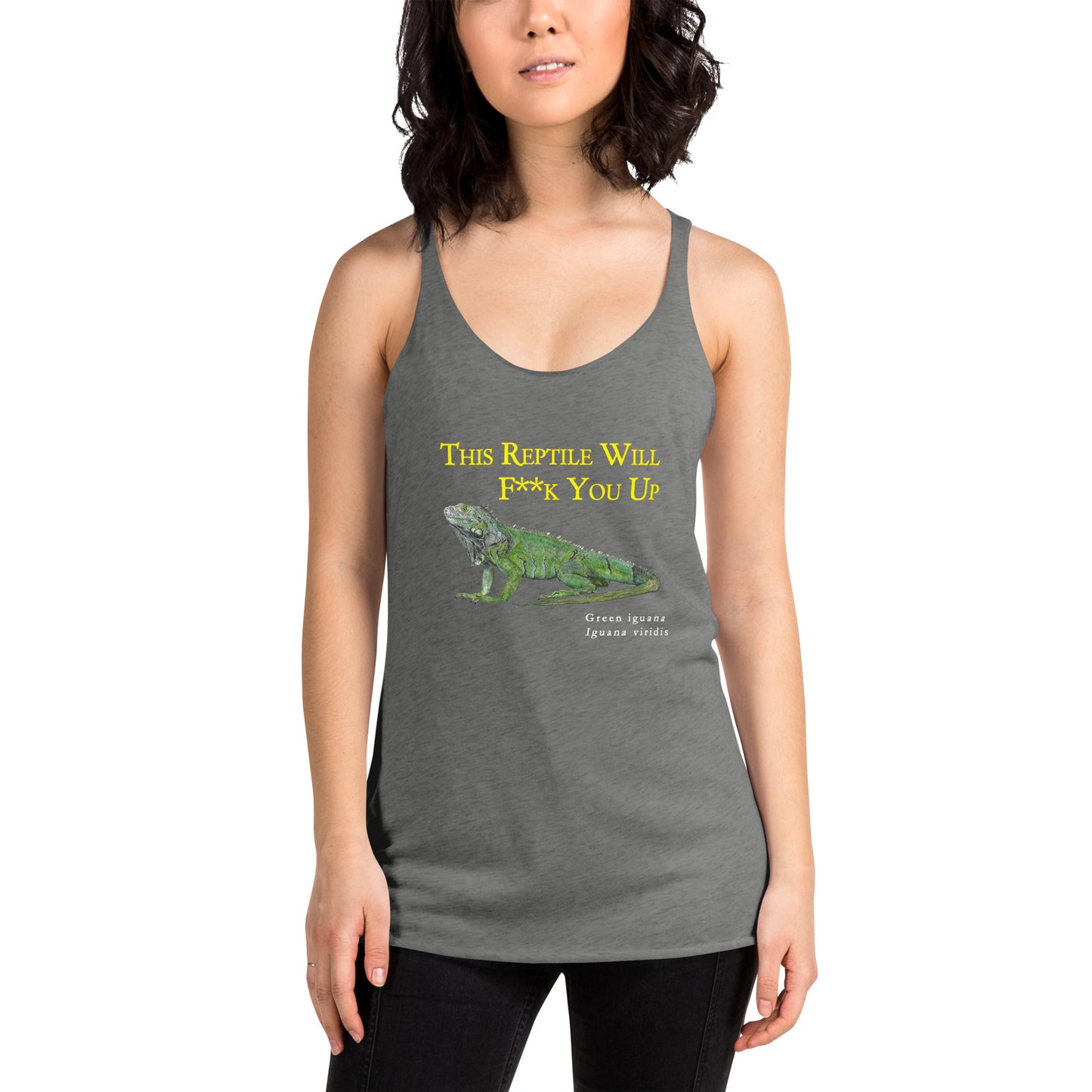 Women's Racerback Tank - Killer Reptile