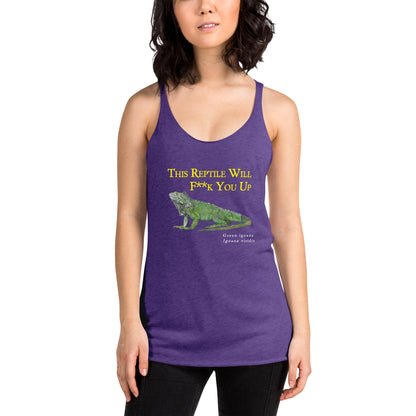 Women's Racerback Tank - Killer Reptile