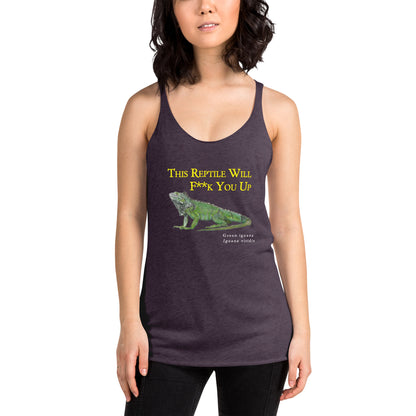 Women's Racerback Tank - Killer Reptile