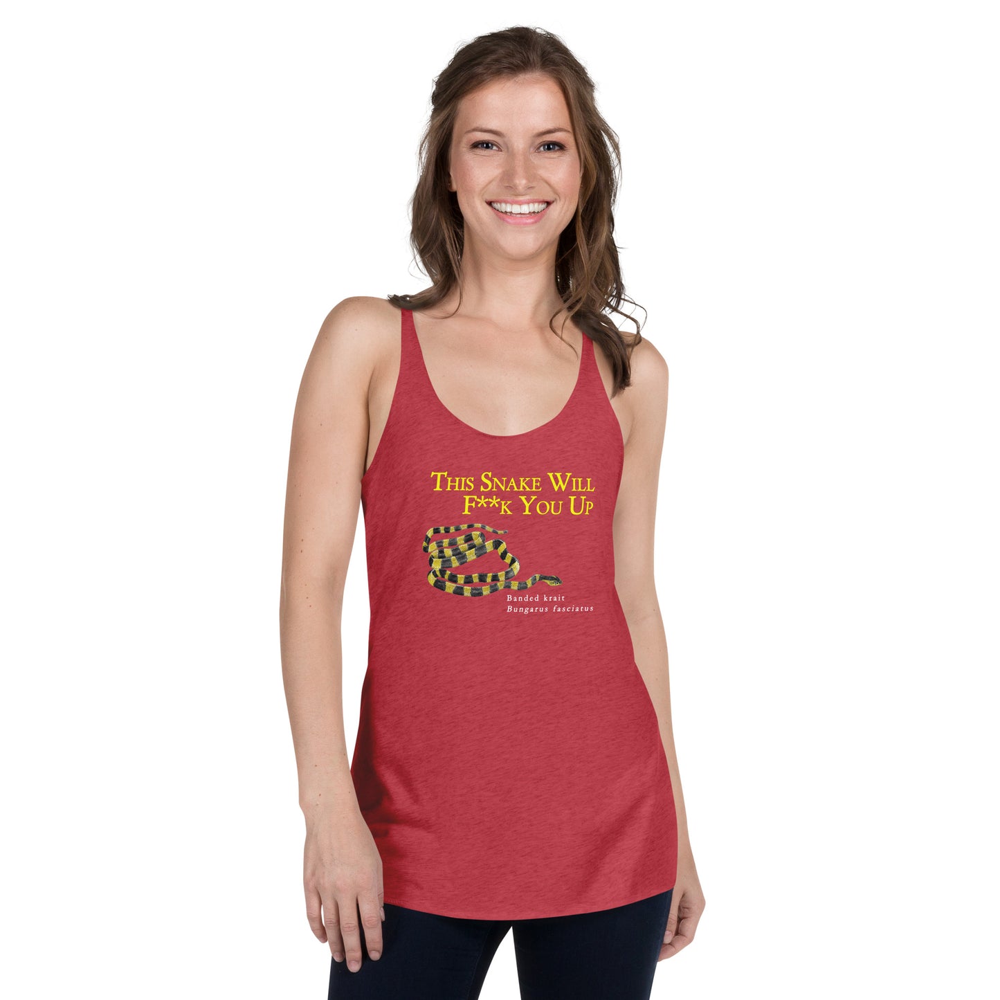 Women's Racerback Tank - Killer Snake