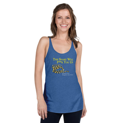 Women's Racerback Tank - Killer Snake