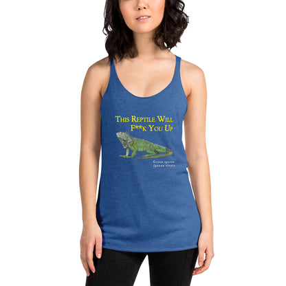 Women's Racerback Tank - Killer Reptile