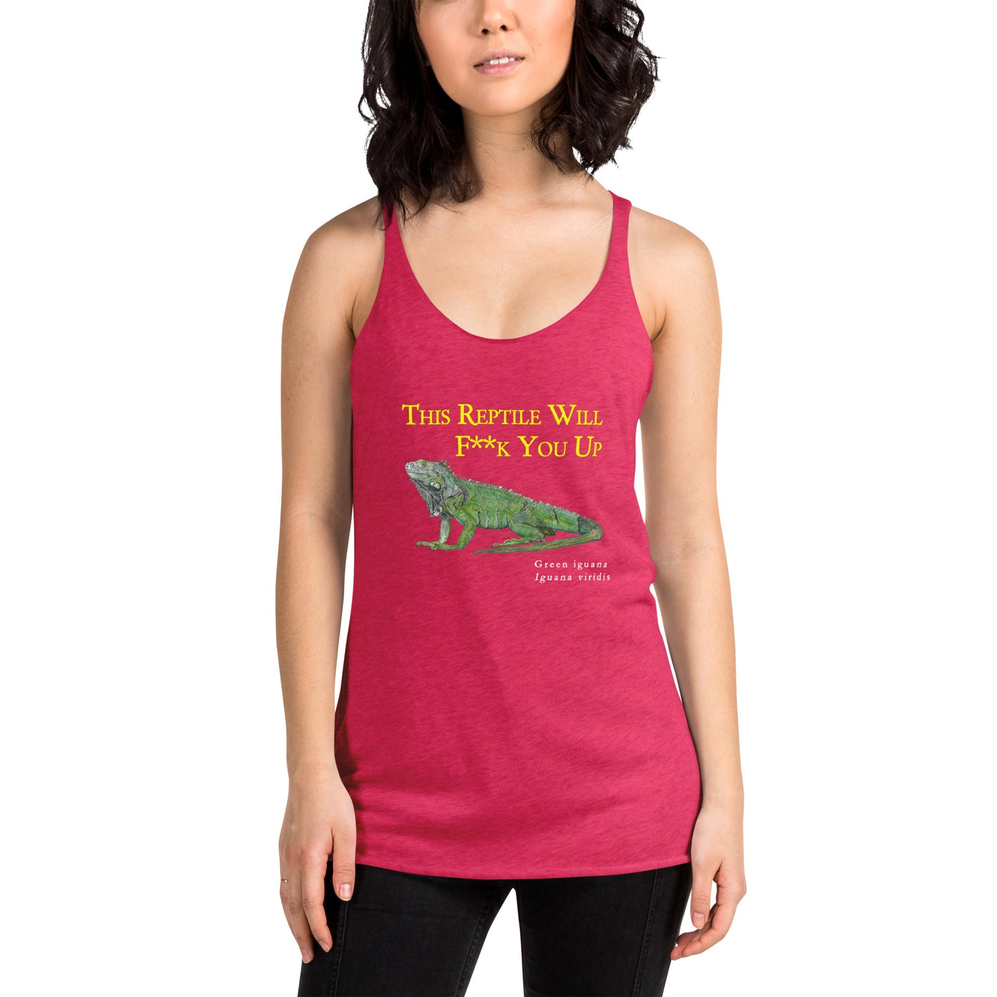 Women's Racerback Tank - Killer Reptile