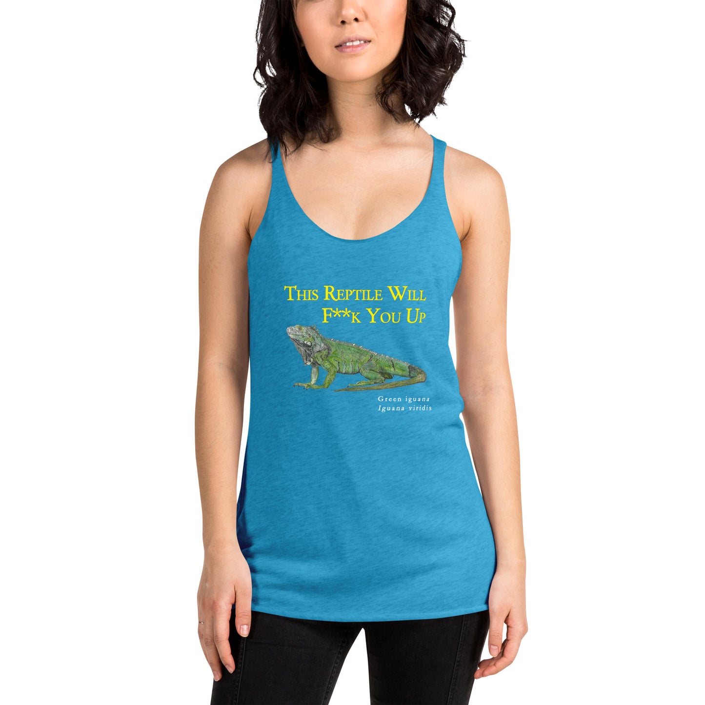 Women's Racerback Tank - Killer Reptile